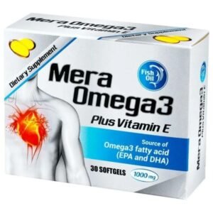 Mera Omega-3 + Vitamin E / (30 Softgels)