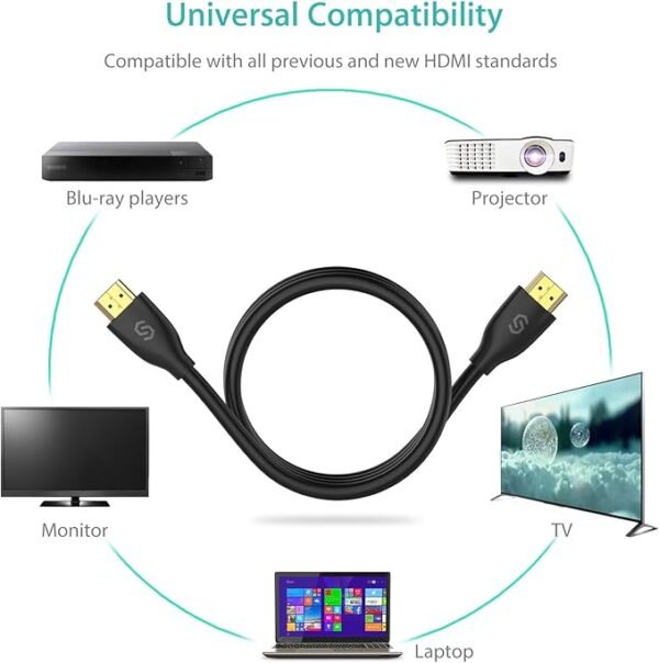 ⁦Syncwire UltraHD 4K HDMI – الكيبل الفائق الأداء⁩ - الصورة ⁦5⁩