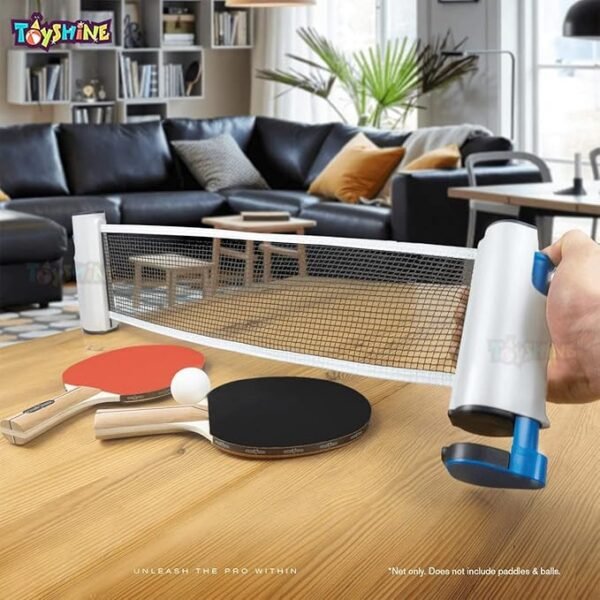 ⁦شبكة تنس طاولة جوكر قابلة للتمدد (لكل أنواع الطاولات) Portable Ping Pong Net⁩ - الصورة ⁦3⁩