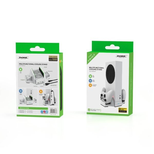 قاعدة تبريد متعددة الوظائف DOBE - Multifunctional Cooling Stand for Xbox Series S