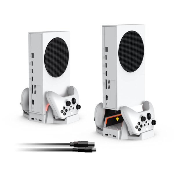 ⁦قاعدة تبريد متعددة الوظائف DOBE - Multifunctional Cooling Stand for Xbox Series S⁩ - الصورة ⁦2⁩