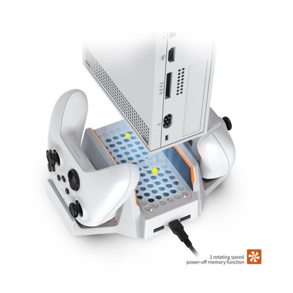 ⁦قاعدة تبريد متعددة الوظائف DOBE - Multifunctional Cooling Stand for Xbox Series S⁩ - الصورة ⁦6⁩