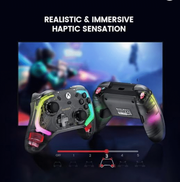 ⁦GameSir KALEID RGB – يد تحكم سلكية بإضاءة ملونة للأكسبوكس والويندوز⁩ - الصورة ⁦4⁩