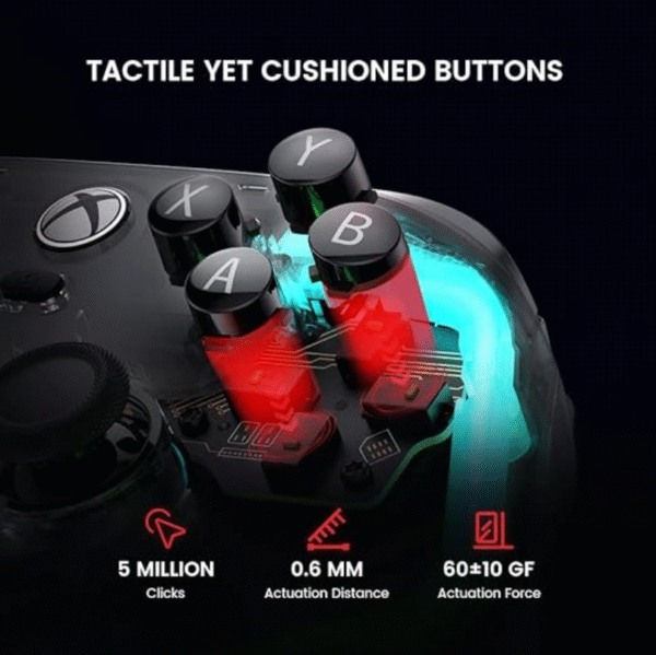 ⁦GameSir KALEID RGB – يد تحكم سلكية بإضاءة ملونة للأكسبوكس والويندوز⁩ - الصورة ⁦2⁩
