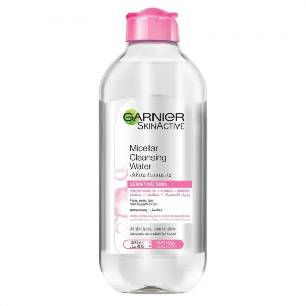 ماء غارنييه منظف ومزيل مكياج للبشرة الحساسة – Garnier